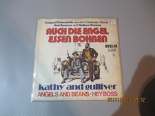 (60) Kathy and Gulliver -Angels And Beans / Hey Boss  - 7" Single Vinyl