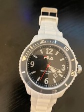 Fila Unisex Uhr in weiss-schwarz incl. Batterie
