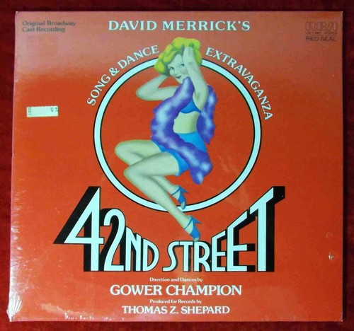 42nd street broadway cast - lp,