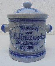 Kautabak Topf Hanewacker