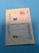 GLÜCKWUNSCHKARTEN VON WERNER KLEMKE 9 STÜCK