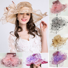 Eleganter Damenhut Organza Hut