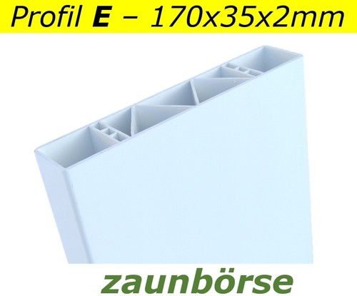 Kunststoffbretter - e, (170x35mm)