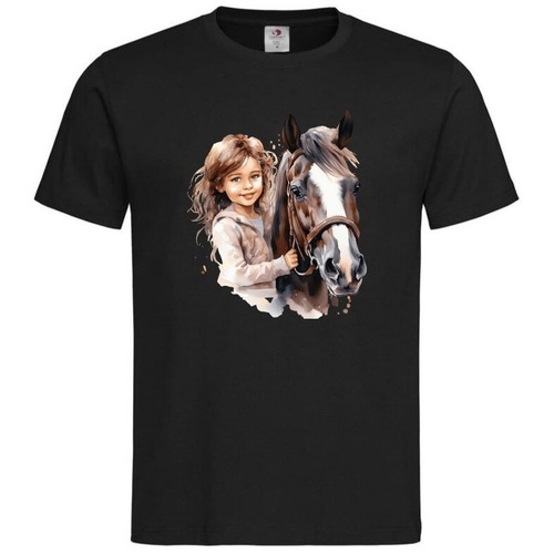 Shirt pferde reiten - t-shirt, pferd
