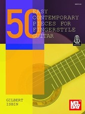 50 Easy Contemporary Pieces for Fingerstyle Guitar | Gilbert Isbn | englisch