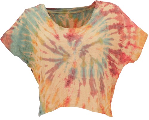 Batik hippie shirt - t-shirt,, unikat