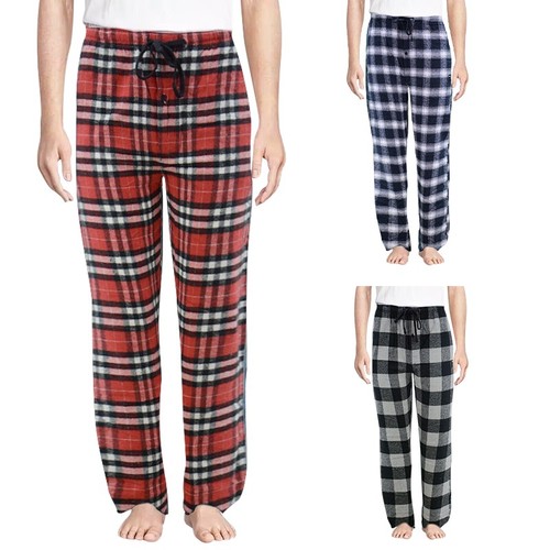 Herren pyjamahosen flanell - pyjamahosen,