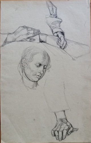 Original zeichnung von rudolf - von,