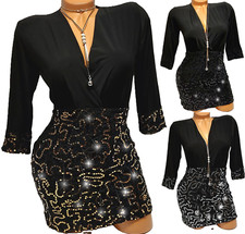 Glitzer Pailletten Kleider