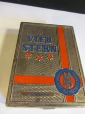 Blechdose Vier Stern Zigarren