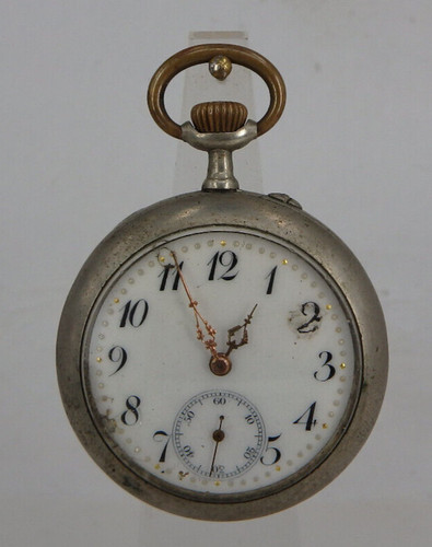 Offene herrentaschenuhr - offene,