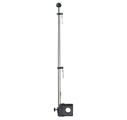 Flaggenstock mit halter für - flaggenstock,