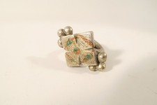 alter silberner Ring Fulani
