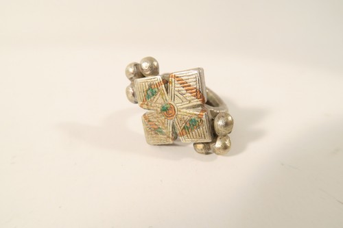 Alter silberner ring fulani - silberner,