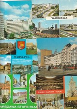 WARSZAWA  ( Warschau ) , Polen --- 100 interessante AK --- color, modern