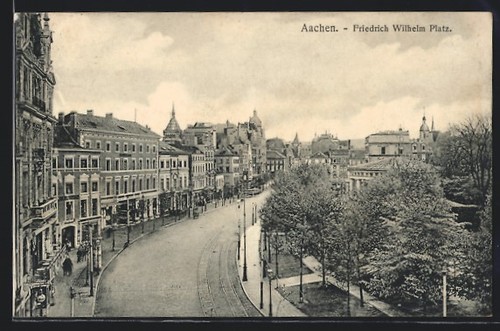 Ansichtskarte aachen - ansichtskarte,