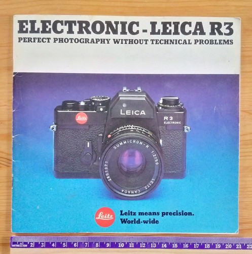 Electronic leica r3 prospekt - electronic,