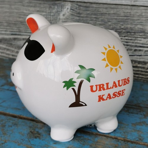 Sparschwein urlaubskasse - sparschwein,