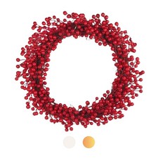 Türkranz Weihnachten Beeren