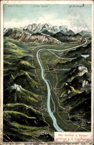 Landkarten felle eugen - ak,