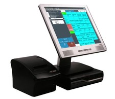15" Kassensystem für Gastronomie Restaurant Cafe Bar - Mietlizenz Supportvertrag