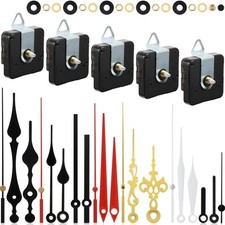 Uhrwerk Wanduhr 5 Stück Quarzuhrwerk Mechanismus DIY Ersatzteile