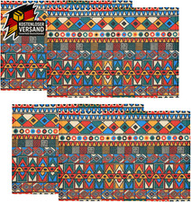 Ethno-Stil Tischsets Leinen