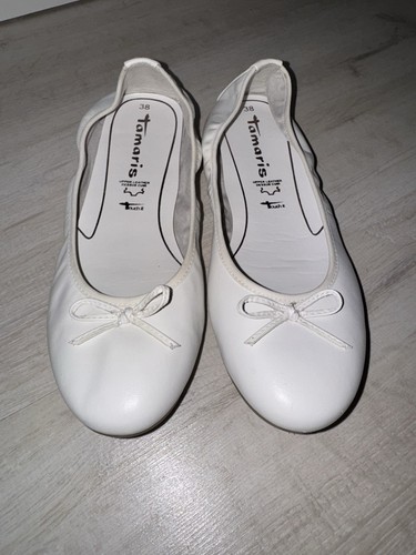 Weiße tamaris ballerinas - tamaris, /