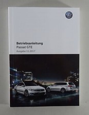 Betriebsanleitung VW Passat GTE / B8 Typ 3G Stand 11/2017