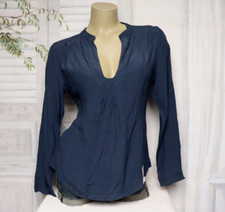 Blaue Chill Norway Bluse Shirt Hemd Tunika Blau M 38 40