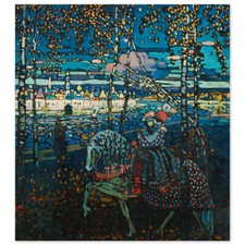 Wassily Kandinsky, Reitendes Paar, Poster