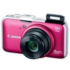 Canon PowerShot SX230 HS Rosa 12,1 MP CMOS-Digitalkamera 14-facher Bildzoom 