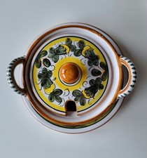 Suppentasse mit Deckel und Unterteller 12cm Durchmesser 7cm Höhe 