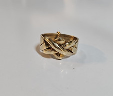 Puzzle-Ring 9 kt Gelbgold 4