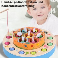 Magnetisches Angelspiel Montessori Spielzeug ab 2 Jahre Kinderspielzeug NEU