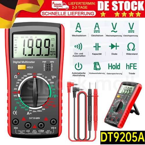Digital multimeter messgerät - digital,