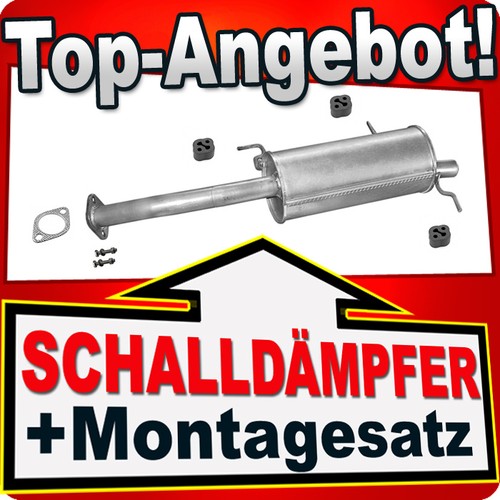 Endschalldämpfer für mazda - endschalldämpfer,