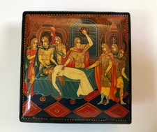 Handbemalte russische Palech