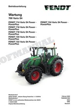 FENDT 700 714 716 718 Vario S4