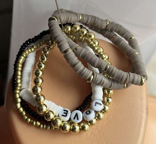 Armbänder sets perlen weiß - armbänder,