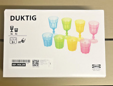8er Pack IKEA DUKTIG Glas