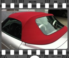 Fiat Barchetta Cabrio Cabrioverdeck Neu! Sonnenland stoff in Rot! TOP QUALITÄT!