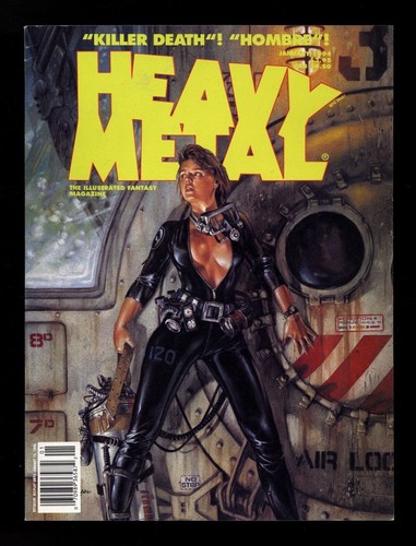 Heavy metal magazine january - metal,