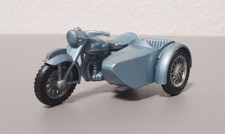 Lesney Matchbox No.4 Triumph T110 Motorrad & Beiwagen England Vintage ohne OVP