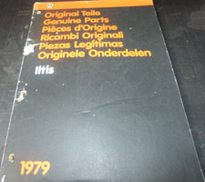 VW ILTIS Original Teile 1979 Bildkatalog/Ersatzteil Katalog