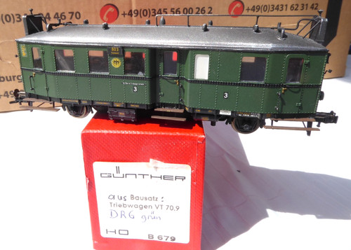 Günther dieseltriebwagen - günther, h0
