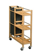 Kesper Nischenregal Regalwagen Rollwagen Flaschensammler Küchenwagen Bad-Regal