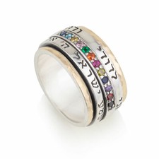 925 Sterling Silber 9k Gold