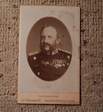 Foto Cdv Soldat Uniform Orden