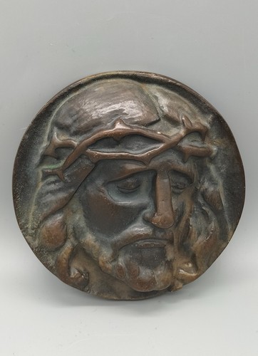 Alter bronze relief jesus - relief,